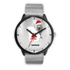 Samoyed dog Georgia Christmas Special Wrist Watch