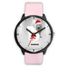 Samoyed dog Georgia Christmas Special Wrist Watch