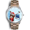 Miniature American Shepherd Arizona Christmas Special Wrist Watch