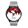 Irish Setter Dog Georgia Christmas Special Wrist Watch