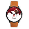 Irish Setter Dog Georgia Christmas Special Wrist Watch