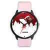 Irish Setter Dog Georgia Christmas Special Wrist Watch