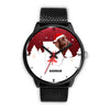 Irish Setter Dog Georgia Christmas Special Wrist Watch
