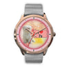 Cute Meltese Dog Pennsylvania Christmas Special Wrist Watch
