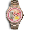Cute Meltese Dog Pennsylvania Christmas Special Wrist Watch