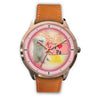 Cute Meltese Dog Pennsylvania Christmas Special Wrist Watch