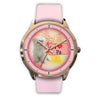 Cute Meltese Dog Pennsylvania Christmas Special Wrist Watch