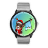 Miniature American Shepherd Alabama Christmas Special Wrist Watch