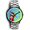 Miniature American Shepherd Alabama Christmas Special Wrist Watch