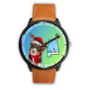 Miniature American Shepherd Alabama Christmas Special Wrist Watch