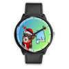 Miniature American Shepherd Alabama Christmas Special Wrist Watch