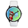 Miniature American Shepherd Alabama Christmas Special Wrist Watch
