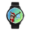 Miniature American Shepherd Alabama Christmas Special Wrist Watch
