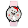 Cute Poodle Dog Georgia Christmas Special Wrist Watch