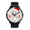 Cute Poodle Dog Georgia Christmas Special Wrist Watch