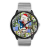 Poodle Dog Georgia Christmas Special Wrist Watch