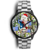 Poodle Dog Georgia Christmas Special Wrist Watch