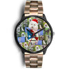 Poodle Dog Georgia Christmas Special Wrist Watch