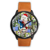 Poodle Dog Georgia Christmas Special Wrist Watch