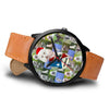 Poodle Dog Georgia Christmas Special Wrist Watch