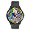 Poodle Dog Georgia Christmas Special Wrist Watch