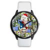 Poodle Dog Georgia Christmas Special Wrist Watch