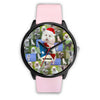 Poodle Dog Georgia Christmas Special Wrist Watch