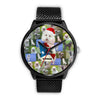 Poodle Dog Georgia Christmas Special Wrist Watch