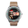 Cute Chihuahua Dog Pennsylvania Christmas Special Wrist Watch