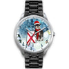 Miniature Schnauzer Alabama Christmas Special Wrist Watch