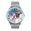 Miniature Schnauzer Alabama Christmas Special Wrist Watch