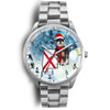 Miniature Schnauzer Alabama Christmas Special Wrist Watch