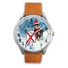 Miniature Schnauzer Alabama Christmas Special Wrist Watch