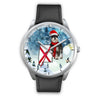 Miniature Schnauzer Alabama Christmas Special Wrist Watch