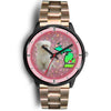 Meltese Dog Michigan Christmas Special Wrist Watch