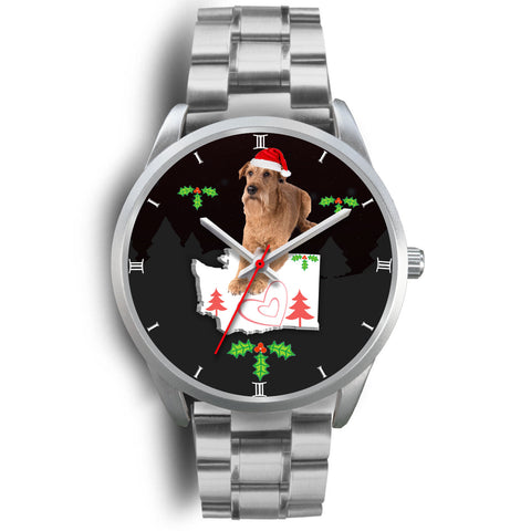 Irish Terrier Washington Christmas Special Wrist Watch