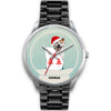 Akita Dog Georgia Christmas Special Wrist Watch