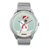 Akita Dog Georgia Christmas Special Wrist Watch