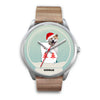 Akita Dog Georgia Christmas Special Wrist Watch