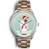 Akita Dog Georgia Christmas Special Wrist Watch