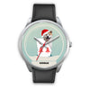 Akita Dog Georgia Christmas Special Wrist Watch