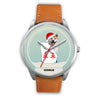 Akita Dog Georgia Christmas Special Wrist Watch