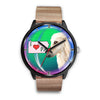 Afghan Dog Pennsylvania Christmas Special Wrist Watch