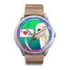 Amazing Afghan Dog Pennsylvania Christmas Special Wrist Watch