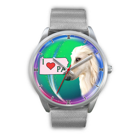 Amazing Afghan Dog Pennsylvania Christmas Special Wrist Watch