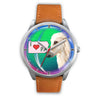 Amazing Afghan Dog Pennsylvania Christmas Special Wrist Watch