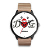 "Dog Georgia" Print Christmas Special Wrist Watch