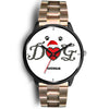 "Dog Georgia" Print Christmas Special Wrist Watch