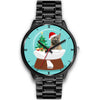 Cairn Terrier Georgia Christmas Special Wrist Watch