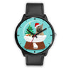 Cairn Terrier Georgia Christmas Special Wrist Watch